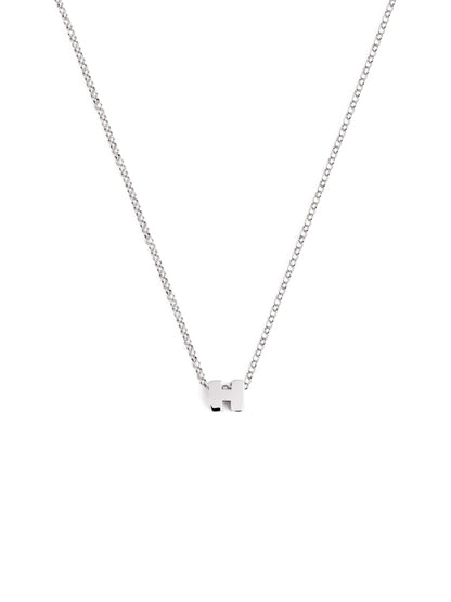 Srebrny naszyjnik z personalizowanym inicjałem